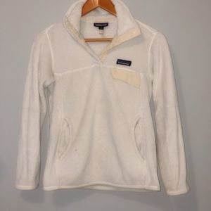 Patagonia white pullover